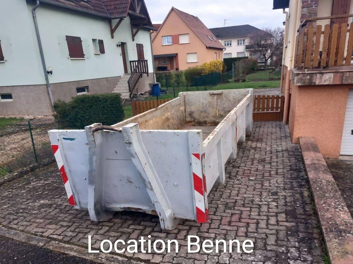 Déblaiement & débarras à Obernai — Location Benne